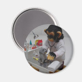 Aimant vétérinaire (Recto/Verso)