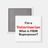 Aimant vétérinaire (Recto/Verso)