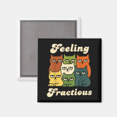 Aimant Vétérinaire de fraction sentimentale Maman chat vé (Recto/Verso)