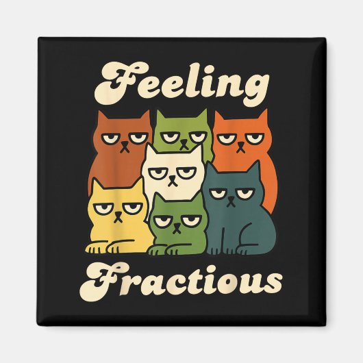 Aimant Vétérinaire de fraction sentimentale Maman chat vé (Devant)