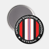 Aimant Vétérinaire de l'OEF (Recto/Verso)