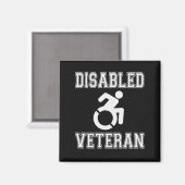 Aimant Vétérinaire handicapé (Recto/Verso)