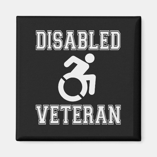 Aimant Vétérinaire handicapé (Devant)