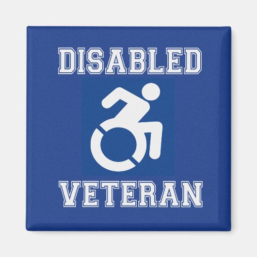 Aimant Vétérinaire handicapé (Devant)