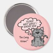 Aimant Veuillez patienter pendant que je vous ignore (Recto/Verso)