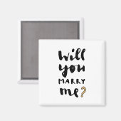 Aimant Veux-tu m'épouser (Recto/Verso)