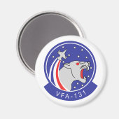Aimant VFA-31 Wildcats (Recto/Verso)