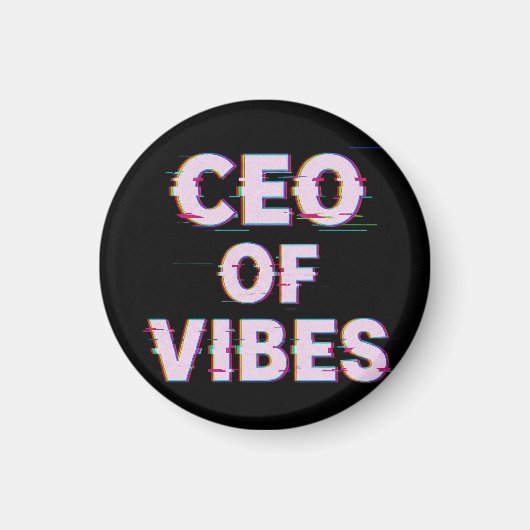 Aimant VIBE CEO PROTOCOL - Reality Glitch (Instant Aura U (Devant)