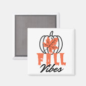 Aimant Vibes d'automne (Recto/Verso)