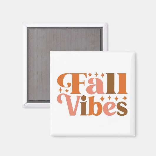 Aimant Vibes d'automne (Recto/Verso)