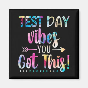 Aimant Vibes De Jour Vous Avez Ce Professeur Cute Tie Dye