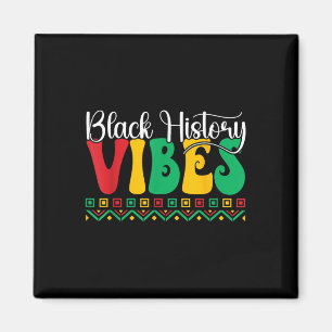 Aimant Vibes de l'histoire noire Junet de la liberté afro