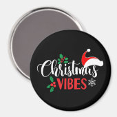Aimant Vibes de Noël (Recto/Verso)