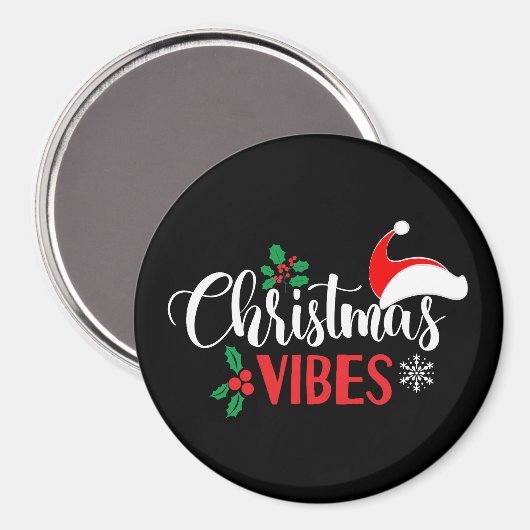 Aimant Vibes de Noël (Recto/Verso)