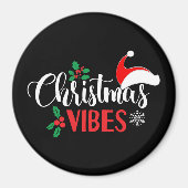 Aimant Vibes de Noël (Devant)