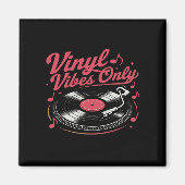 Aimant Vibes de vinyle uniquement - Conception du lecteur (Devant)