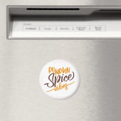 Aimant Vibes d'épices citrouilles (In Situ (Lave-vaisselle))