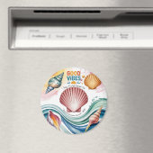 Aimant Vibes d'été Carnet tropical (In Situ (Lave-vaisselle))
