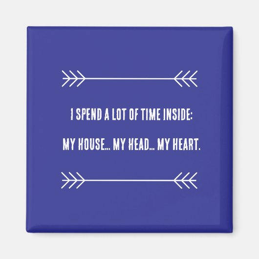 Aimant Vibes INFJ (Devant)