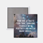 Aimant Vibes Positives (Recto/Verso)