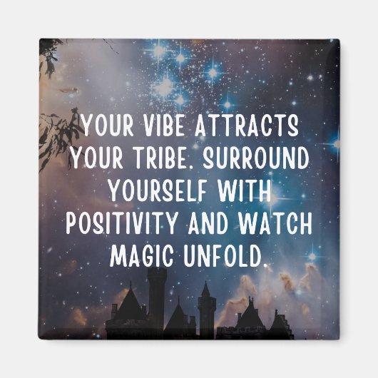 Aimant Vibes Positives (Devant)