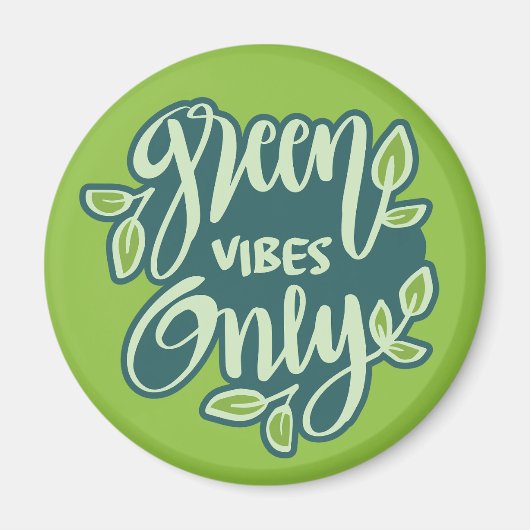 Aimant Vibes vertes (Devant)