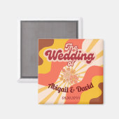 Aimant Vibrations Rétro Vintage (Recto/Verso)