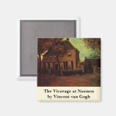 Aimant Vicarage à Nuenen par Vincent van Gogh (Recto/Verso)