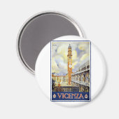 Aimant Vicence vintage Italie (Recto/Verso)