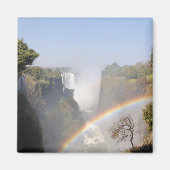 Aimant Victoria Falls Rainbow Waterfall (Devant)