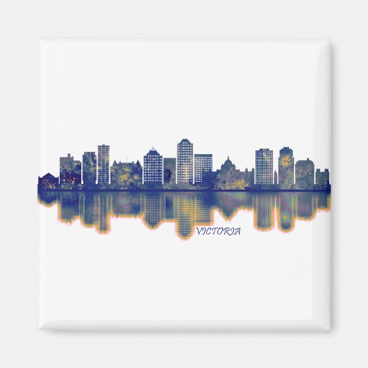 Aimant Victoria Skyline (Devant)