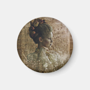 Aimant Victorian Ghost Lady in Waiting