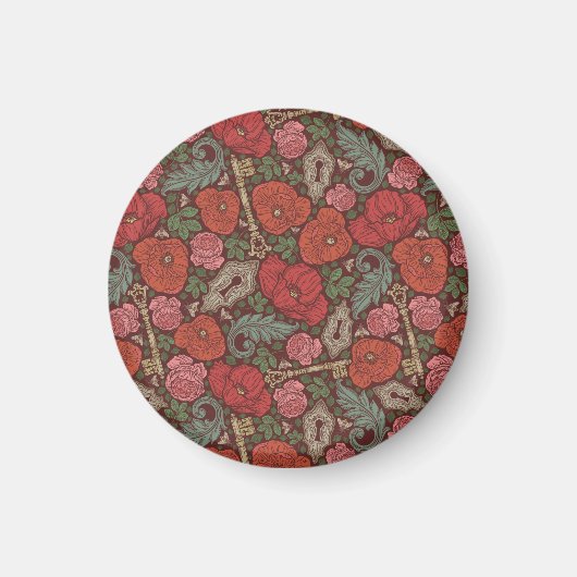 Aimant Victorian Steampunk Old Lock (Devant)