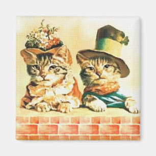 Aimant victorien de chatons