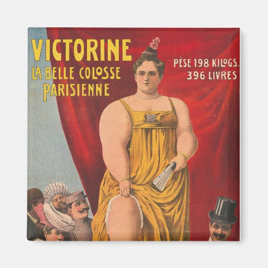 Aimant Victorine, La Belle Grande Femme Parisienne (Devant)