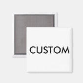 Aimant Vide magnétique personnalisé du réfrigérateur (Recto/Verso)