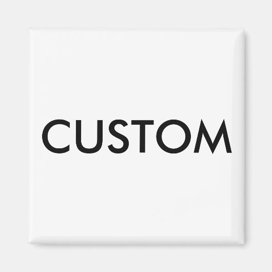 Aimant Vide magnétique personnalisé du réfrigérateur (Devant)