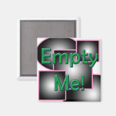 Aimant Vide Moi ! (Recto/Verso)