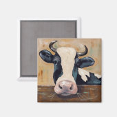 Aimant Vie agricole - Gunther the Cow (Recto/Verso)