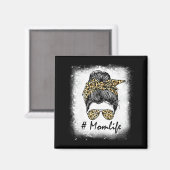 Aimant Vie Bleached Maman Vie Leopard Messager Bun Femmes (Recto/Verso)