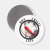 Aimant Vie chili chaude (Recto/Verso)