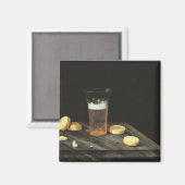 Aimant Vie continue avec du verre de bière (Recto/Verso)