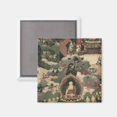 Aimant Vie de Bouddha Sakymuni (Recto/Verso)