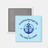 Aimant Vie de croisière (Recto/Verso)