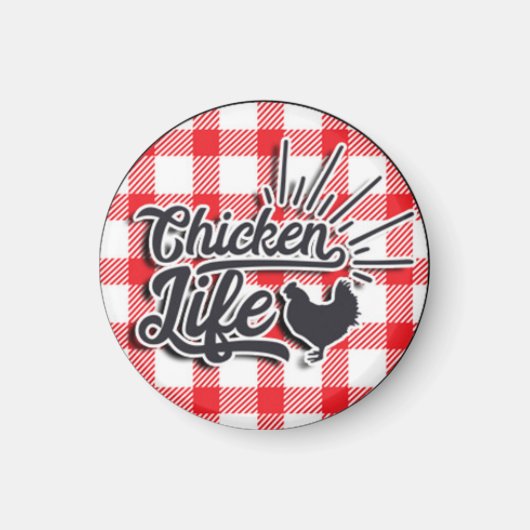 Aimant Vie de poulet (Devant)