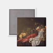 Aimant Vie morte de fruits et homard (Recto/Verso)