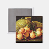 Aimant Vie morte des oranges, des melons et des boîtes (Recto/Verso)