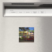 Aimant Vie nocturne sur Ocean Drive, South Beach, Miami (In Situ (Lave-vaisselle))