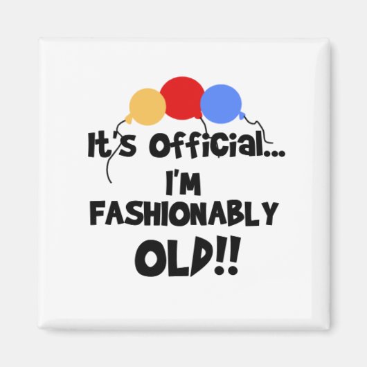 AIMANT VIEILLE ET MODE (Devant)