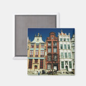 Aimant Vieilles maisons à Gdansk (Recto/Verso)